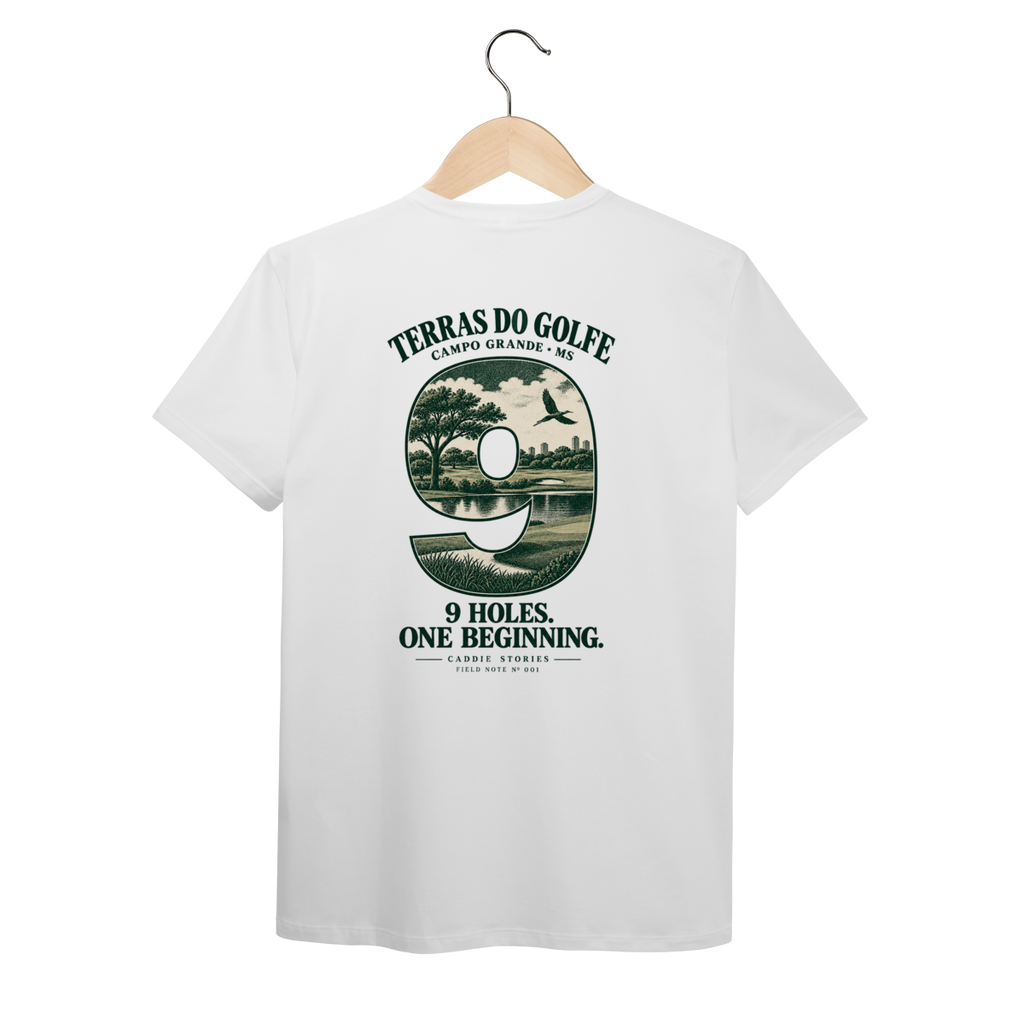 Caddie Stories | Terras do Golfe | Nine Holes | T-Shirt Pima