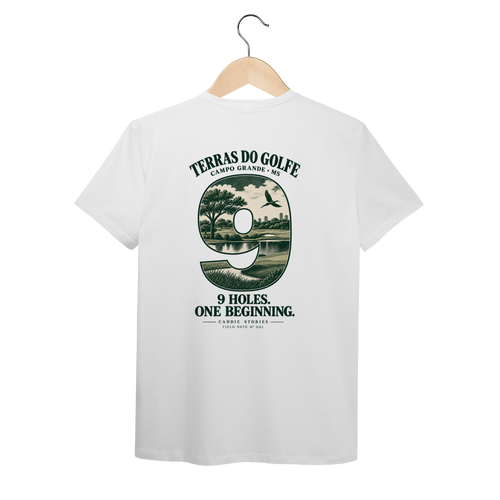 Caddie Stories | Terras do Golfe | Nine Holes | T-Shirt Pima
